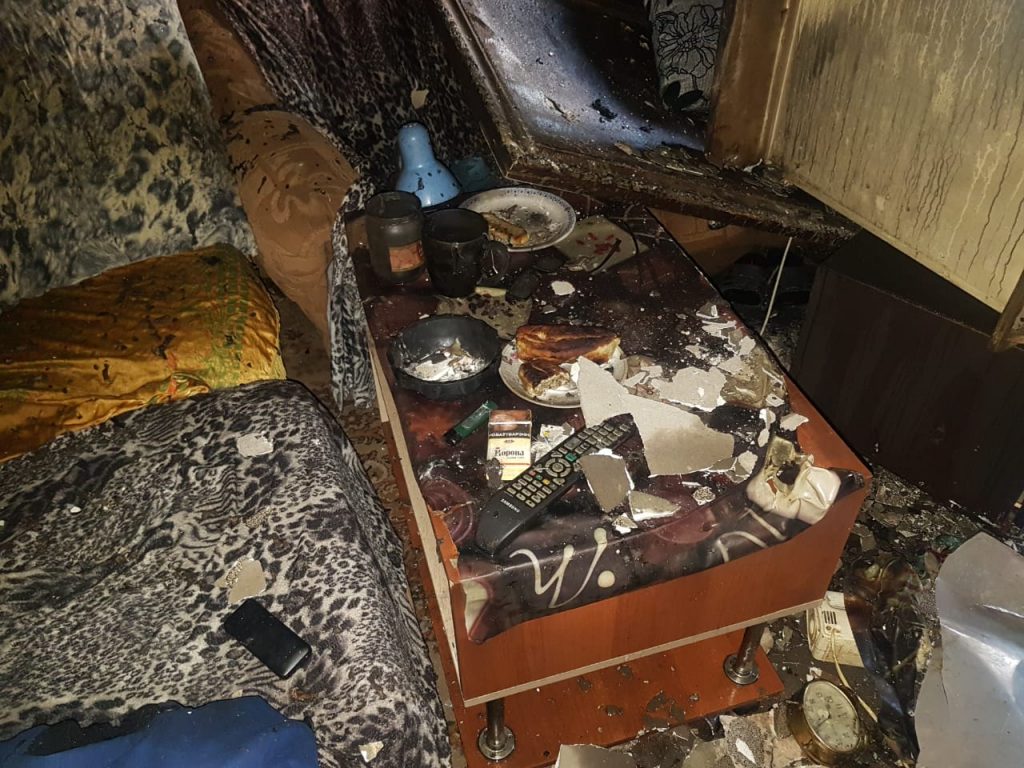 В МЧС рассказали подробности пожара в доме на улице Тимирязева в Нижнем Тагиле
