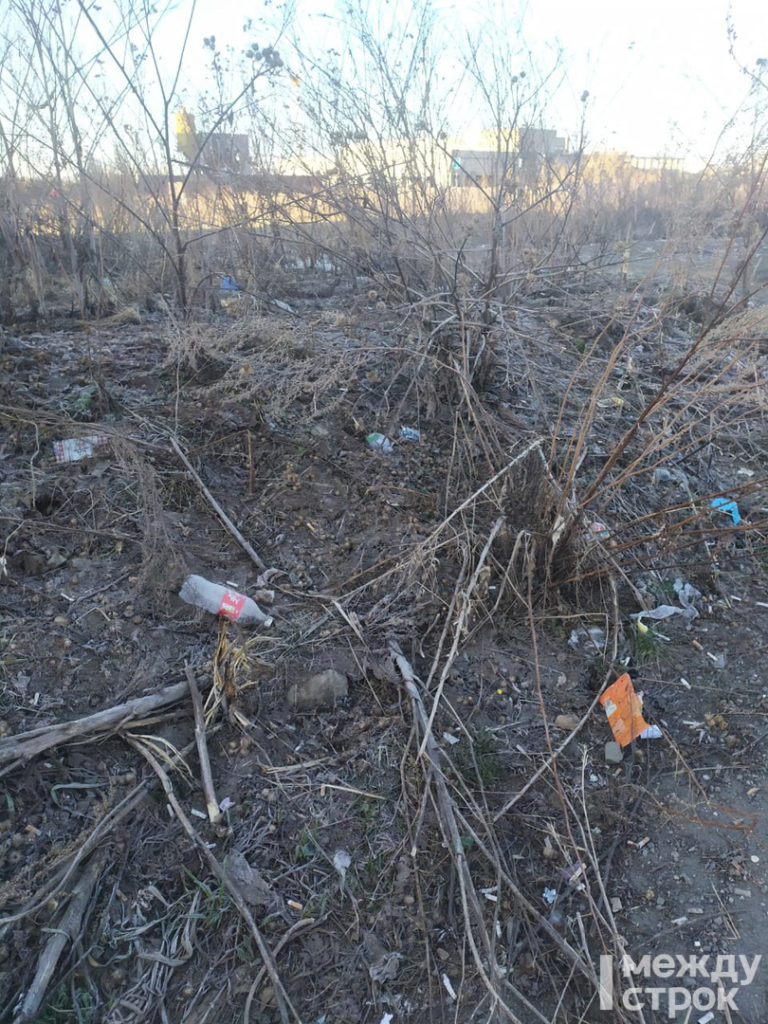 Жители ГГМ жалуются, что их район погряз в мусоре