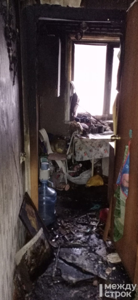 Фото: из архива Анны / У семьи выгорела практически вся квартира. Спасатели сказали, что шансов выжить в таком пожаре не было 