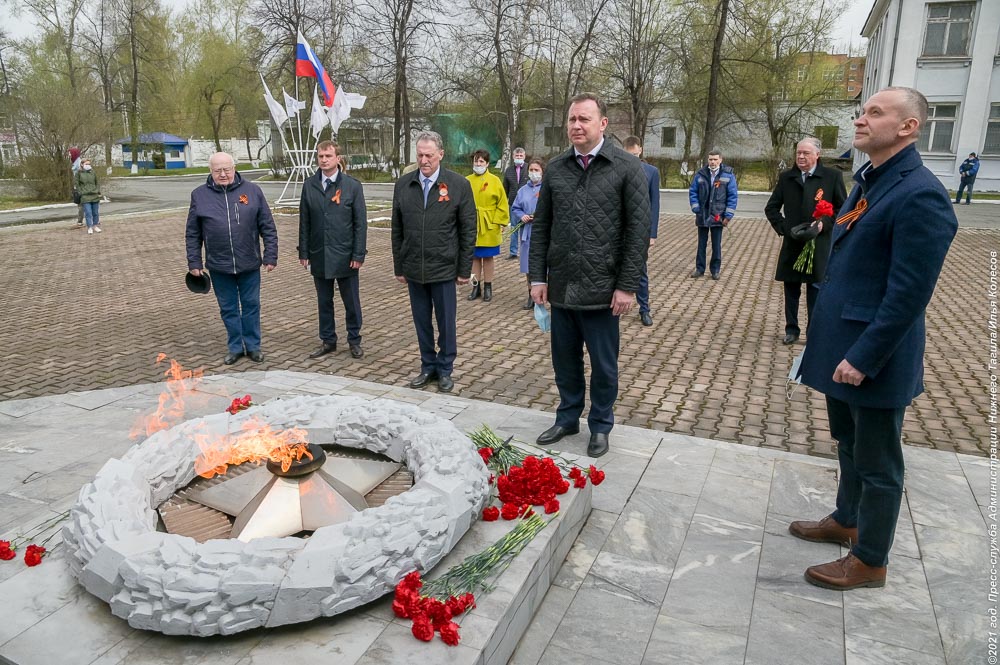 В Нижнем Тагиле возложили цветы к мемориалам Великой Отечественной войны