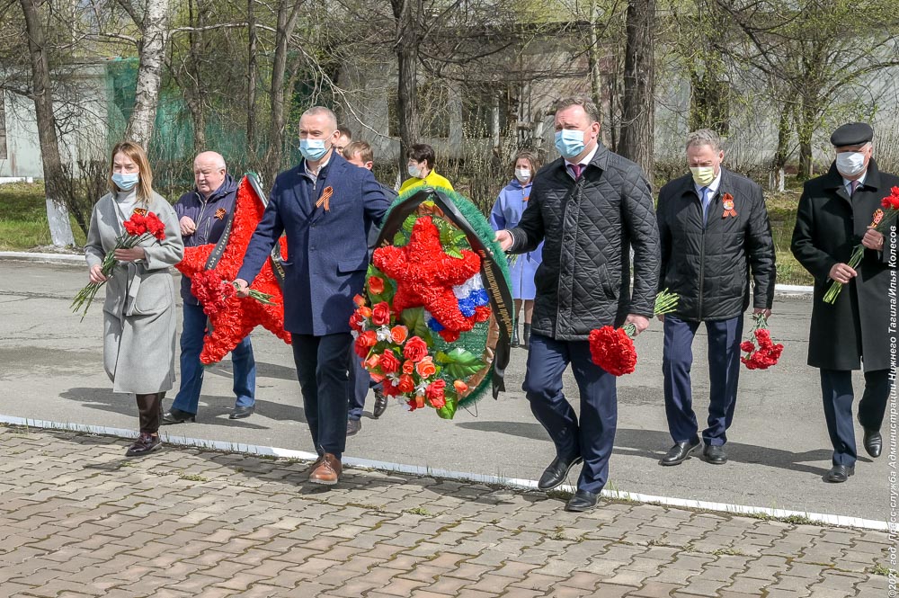 В Нижнем Тагиле возложили цветы к мемориалам Великой Отечественной войны