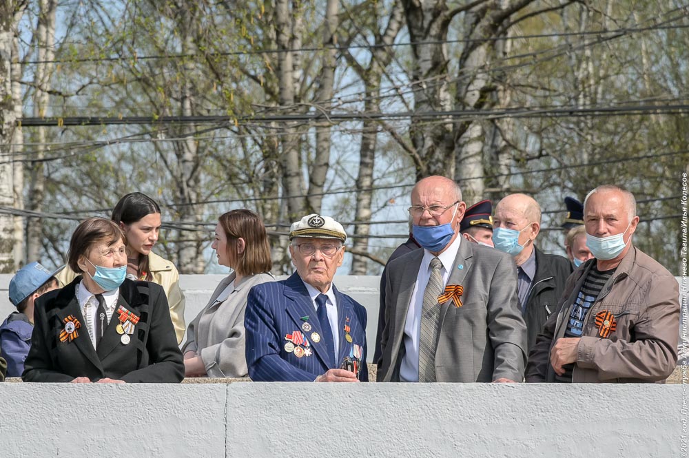 Тагильчане встретили 76-ю годовщину Победы в Великой Отечественной войне