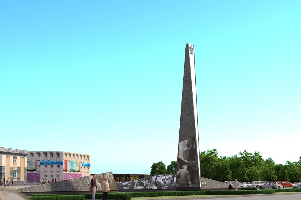 Огромную стелу установят в Нижнем Тагиле на привокзальной площади