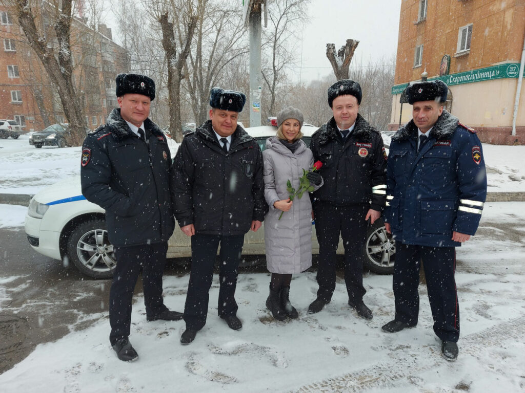 «Верхушка» ГИБДД Нижнего Тагила вышла на дороги (фото)