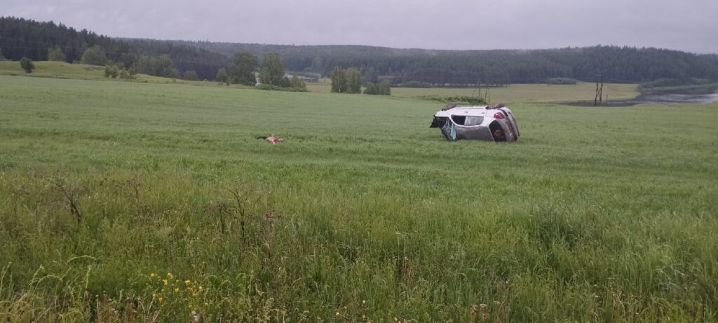 Водителя выбросило из автомобиля: смертельная авария на трассе Николо-Павловское - Алапаевск (фото)