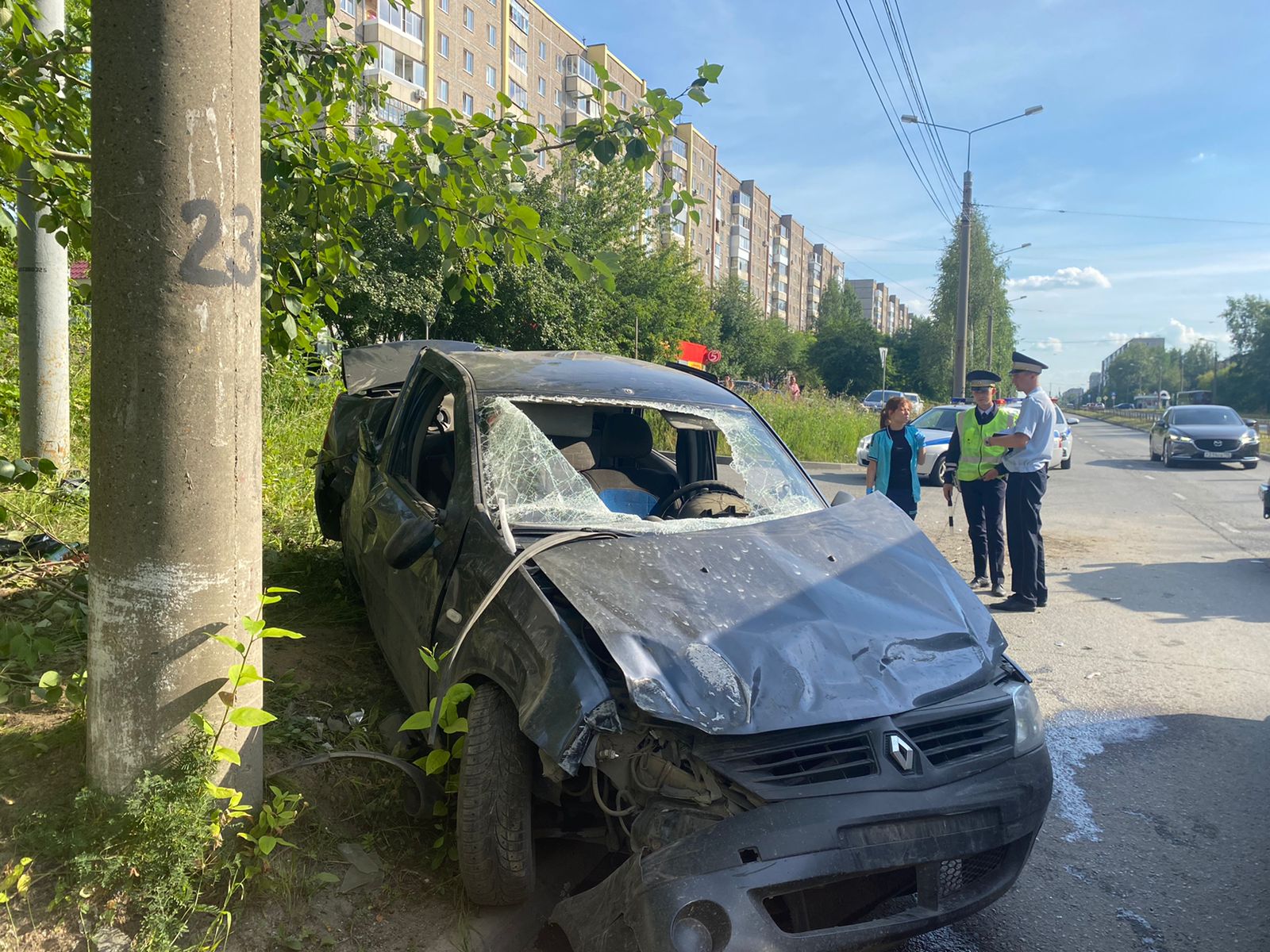 В Нижнем Тагиле в ДТП погибли два пассажира иномарки - С Тагила