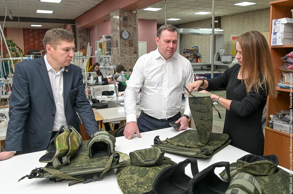 Тагильское швейное предприятие переориентировалось на выпуск военной продукции
