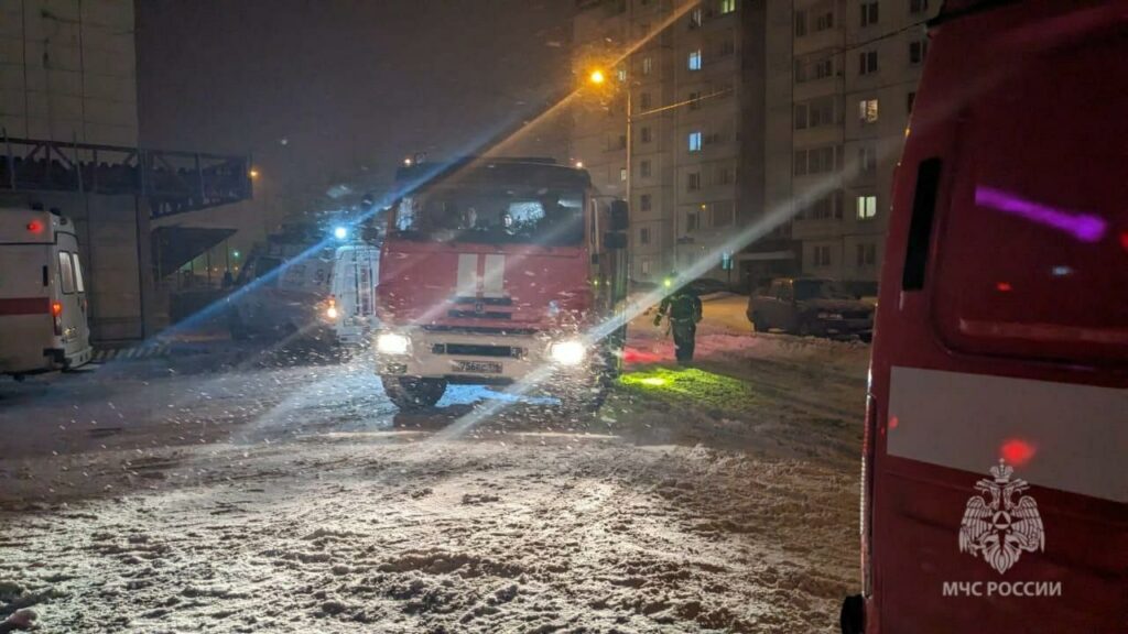 Пожар в ТЦ Нижний Тагил