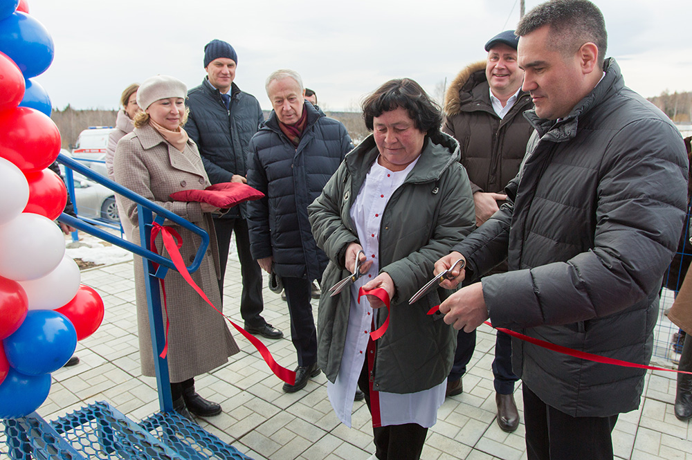 В рамках национального проекта «Здравоохранение» в поселке Чащино открыт фельдшерско-акушерский пункт