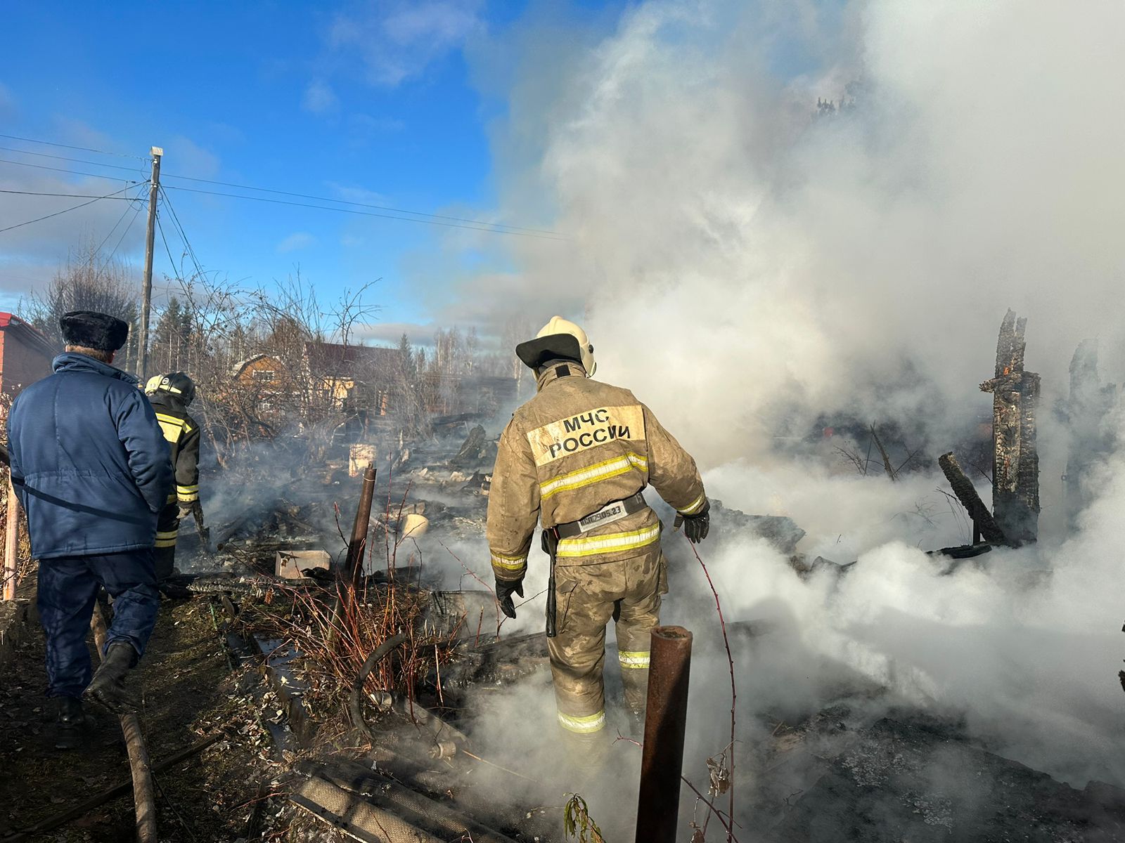 В Черноисточинске в пожаре погиб мужчина, который не успел выбежать из дома