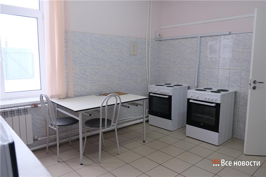 Кухня Столовая общежития исправительного центрав исправительном центре 