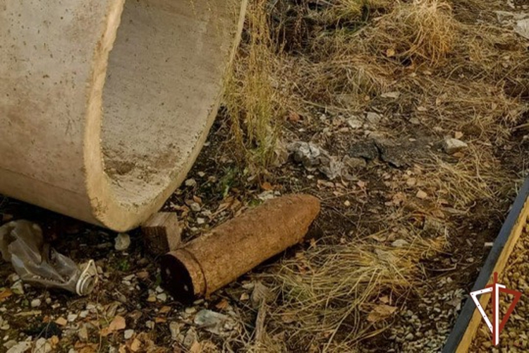 В Нижнем Тагиле нашли немецкий осколочно-фугасный снаряд времён Великой Отечественной войны